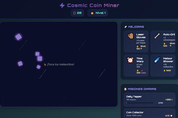 Cosmic Coin Miner Bot